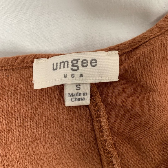 Umgee Floral Mini Dress Size S - Picture 6 of 6